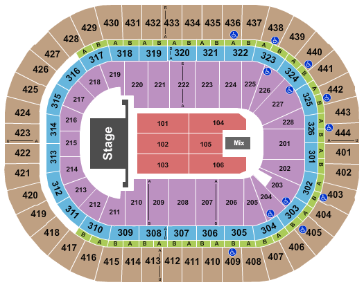 Honda Center Chayanne Seating Chart